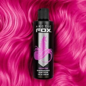 NEW Arctic Fox Virgin Pink Semi Permanent Hair Color Dye Vegan Cruelty Free 8 Oz